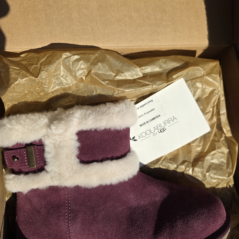 Koolaburra by UGG Purple Suede Boots - Picture 5 of 7